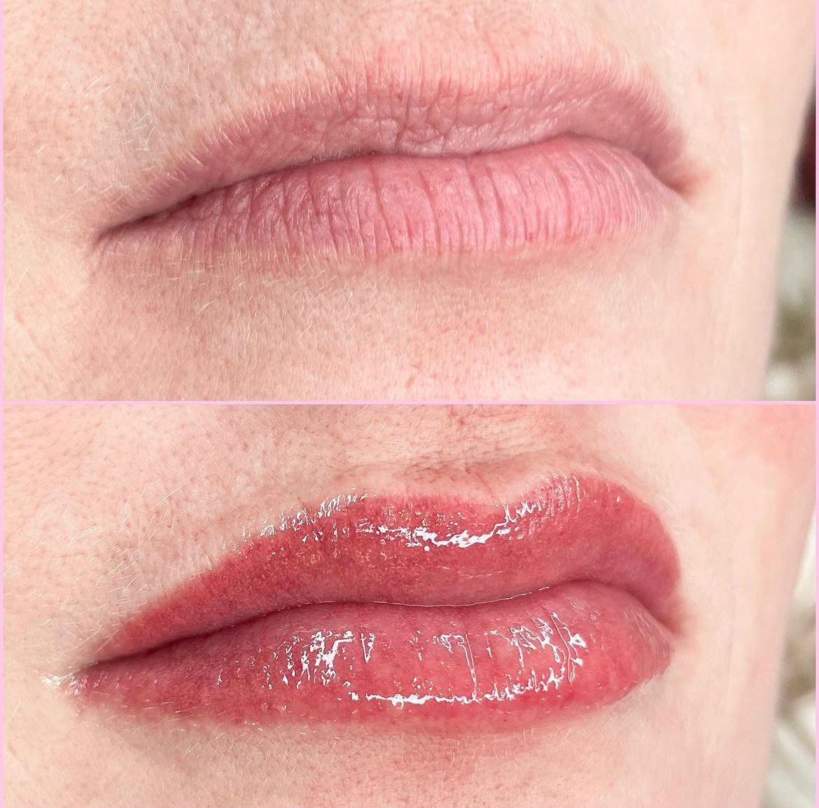 Lip Blushing Result